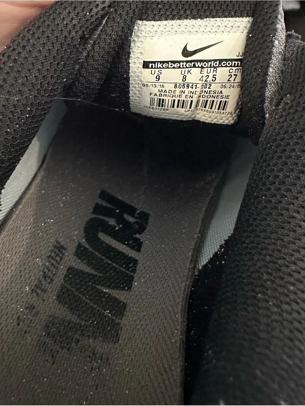 Nike Air Max Tailwind 8 Running Shoes – Men’s Size 9